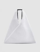 Mm6 Maison Margiela Net Fabric Bag In White