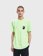 St Ssy Surfman Dot Pig. Dyed Tee In Green