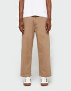 Obey Loiter Big Fits Pant In Khaki