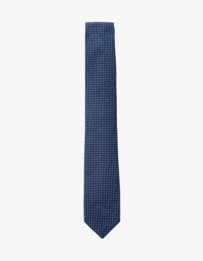 The Hill-side Indigo Wabash Polka Dot Tie