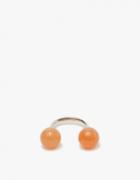 Saskia Diez Sling Ring In Papaya