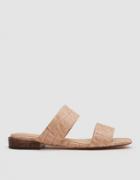 Mari Giudicelli Asami Sandal In Nude Croc