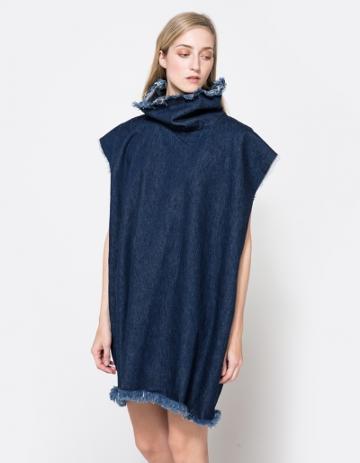 Ashley Rowe Caftan Turtleneck Dress