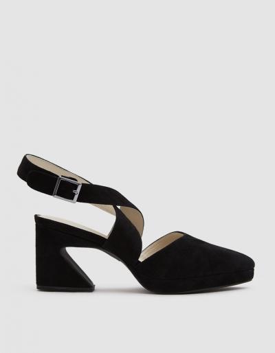 Intentionally Blank Agona Heel In Black