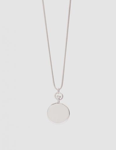 Sophie Buhai Small Circle Pendant Necklace