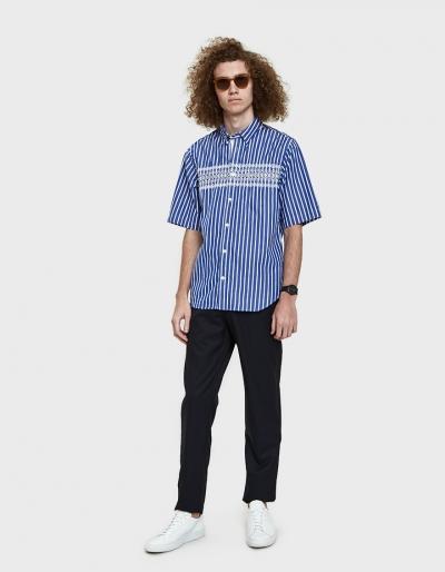 Sacai Tuxedo Group Pants In Navy