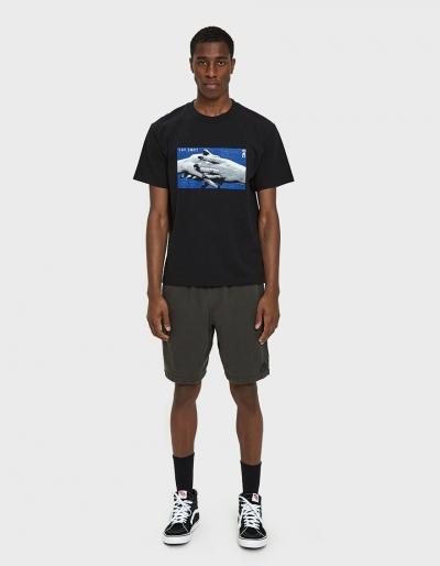 Cav Empt Overdye Sweat Shorts In Black