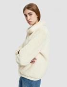Which We Want Sol Plush Jacket In Beige