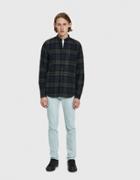 Norse Projects Anton Flannel Check Button Down Shirt In Blackwatch