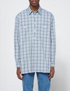 Tr S Bien Tunic Shirt Indigo/red Checks