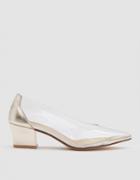 Maryam Nassir Zadeh Forma Pump In Gold Calf
