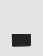 Jil Sander Business Card Holder Wallet In Black