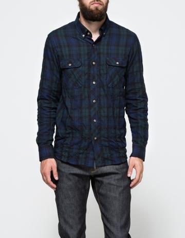 Quality Peoples Carson Plaid Flannel Bd