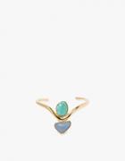 Lizzie Fortunato Valley Cuff In Gold