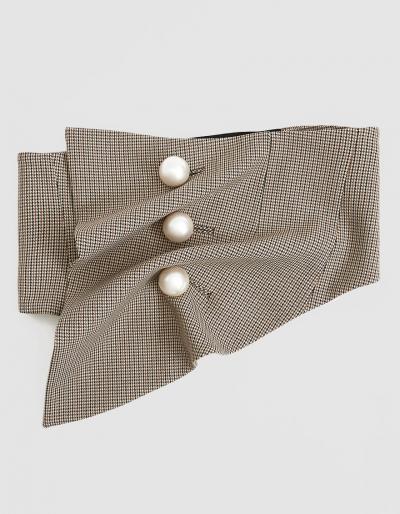 Kimhekim Venus Houndstooth Corset
