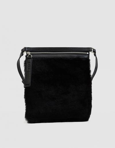 Kara Shearling Waist Bag