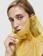 Kimh Kim Guifei Gathered Organza Top