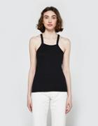 Baserange Pama Tank In Black Interlock