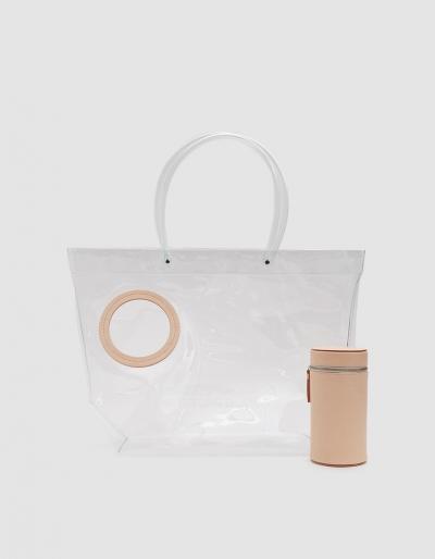Building Block Peephole Cutout Tote