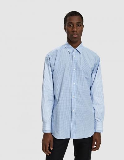 Comme Des Gar Ons Shirt Stripe Check