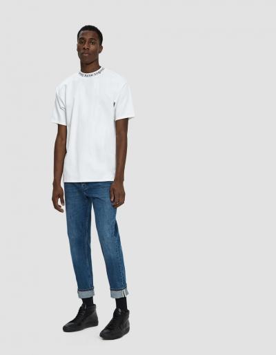 Acne Studios Navid Tee In Optic White