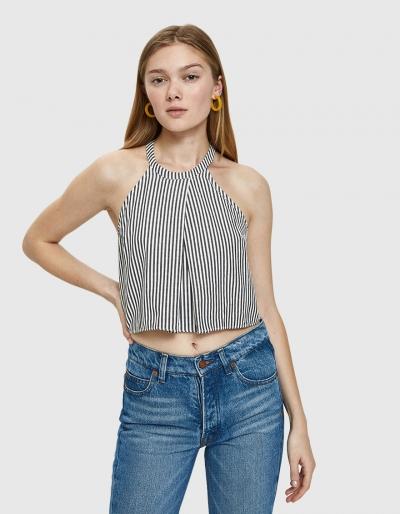 Farrow Cornelia Folded Crop Top