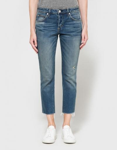 Amo Tomboy Crop W/fray