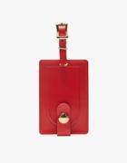 Porter-yoshida & Co. Shop Original Logo Luggage Tag In Red