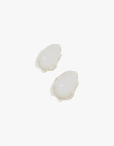 All Blues Eggshell Earrings