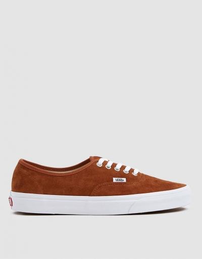 Vans Suede Authentic Sneaker In Brown