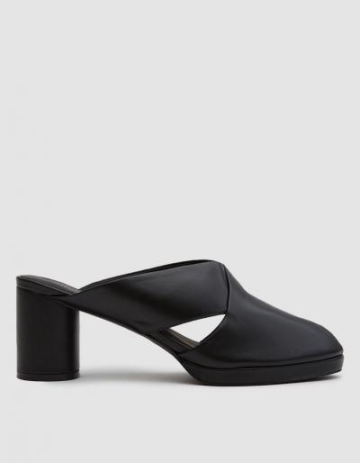 Intentionally Blank Petra Heel In Black