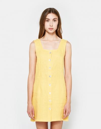 Paloma Wool Flipi Dress In Yellow