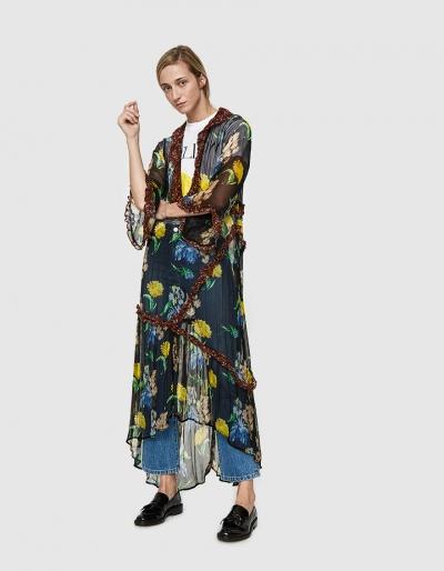 Ganni Louvre Chiffon