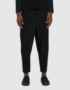 Issey Miyake Homme Plisse Basic Pleated Pants In Black