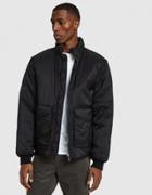 Our Legacy Puffed Funnel Jacket Black Parachute Nylon