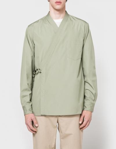 3.1 Phillip Lim Ls Kimono Shirt With Trapunto