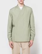 3.1 Phillip Lim Ls Kimono Shirt With Trapunto
