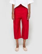 Caron Callahan Morris Pant In Crimson
