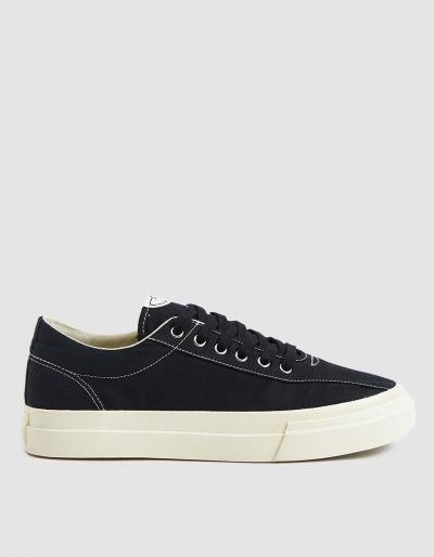 S.w.c. Dellow Canvas Sneaker In Black