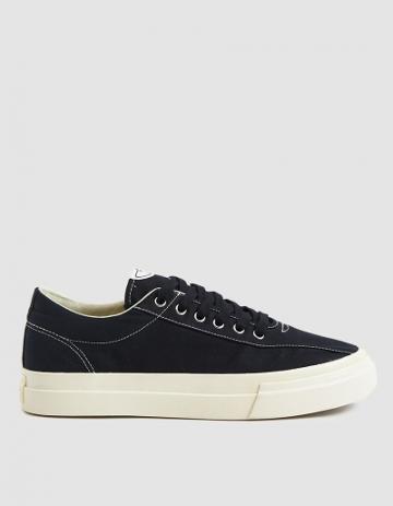 S.w.c. Dellow Canvas Sneaker In Black
