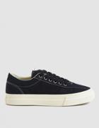 S.w.c. Dellow Canvas Sneaker In Black