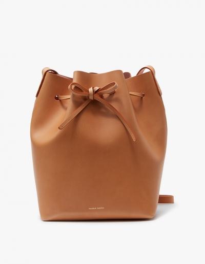 Mansur Gavriel Bucket Bag Cammello/rosa