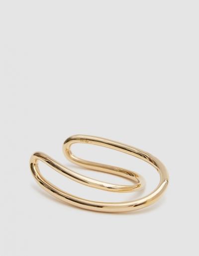 Charlotte Chesnais Initial Gold Bracelet