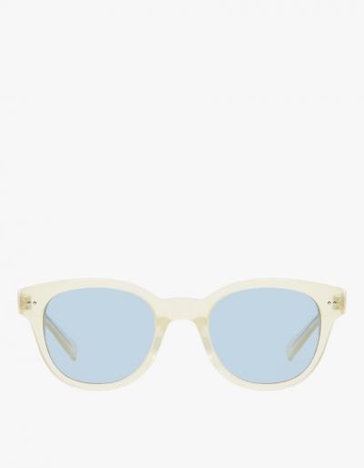 Newman Discovery Sunglasses In Clear Yellow