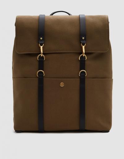 Mismo M/s Backpack In Khaki/black