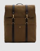 Mismo M/s Backpack In Khaki/black