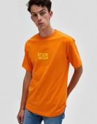 Know Wave Balanced Short-sleeve Tee In Orange