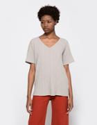 Stelen Textured V-neck Top