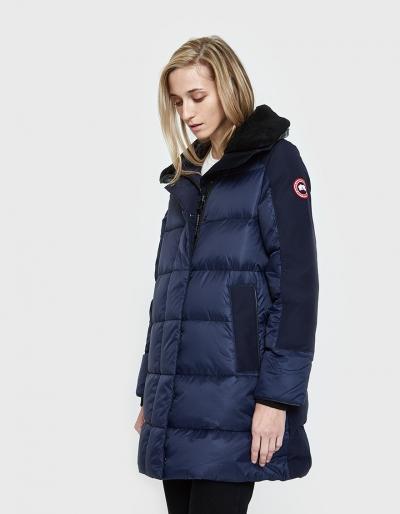 Canada Goose Altona Coat In Admiral Blue