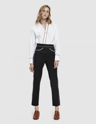 Lorod Slim Riding Pant In Black